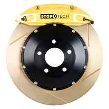 Load image into Gallery viewer, StopTech 06-10 VW Golf/Jetta Front BBK ST-40 Caliper Yellow / 2pc Zinc Slotted 328x28mm Rotor
