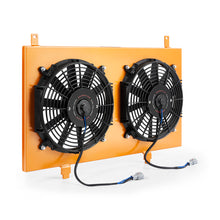 Load image into Gallery viewer, Mishimoto 03-06 Nissan 350Z Aluminum Fan Shroud Gold
