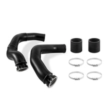 Load image into Gallery viewer, Mishimoto 2015+ BMW F8X M3/M4 Charge Pipe Kit - Wrinkle Black
