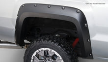 Load image into Gallery viewer, Bushwacker 14-18 GMC Sierra 1500 Pocket Style Flares 2pc 69.3/78.8/97.8in Bed - Black
