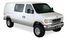 Load image into Gallery viewer, Bushwacker 92-14 Ford E-250 Super Duty Extend-A-Fender Style Flares 2pc - Black
