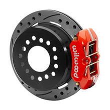 Load image into Gallery viewer, Wilwood Dynapro Low-Profile 11.00in P-Brake Kit Dust Seal 2.36in Offset - Drilled Red
