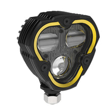 Load image into Gallery viewer, KC HiLiTES FLEX ERA 3 Dual Mode SAE Fog Light - Single Light Master Kit (w/Clear + Yellow Lens)
