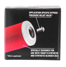 Load image into Gallery viewer, K&amp;N Honda/Husqvarna 1.625in OD x .438in ID x 1.406in H Oil Filter
