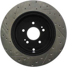 Load image into Gallery viewer, StopTech 10 Hyundai Genesis Coupe w/ Factory Brembo Slotted &amp; Drilled Left Rear Rotor
