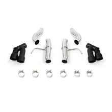 Load image into Gallery viewer, Mishimoto 2016+ Chevrolet Camaro 2.0T Quad-Tip Race Axle-Back Exhaust w/ Black Tips
