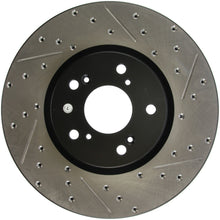 Load image into Gallery viewer, StopTech 04-08 Acura TL (Brembo Caliber) SportStop Slotted &amp; Drilled Left Front Rotor

