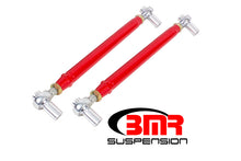 Load image into Gallery viewer, BMR 99-04 Mustang Chrome Moly Lower Control Arms w/ Double Adj. Rod Ends - Red
