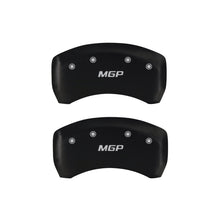 Load image into Gallery viewer, MGP 4 Caliper Covers Engraved Front &amp; Rear MGP Red finish silver ch
