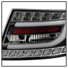 Load image into Gallery viewer, Spyder Audi A6 05-08 4Dr Sedan Only Version 2 Light Bar LED Tail Lights Blk ALT-YD-AA605V2-LBLED-BK
