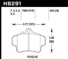 Load image into Gallery viewer, Hawk 01-05 Porsche 911 (996) GT3 Cup HT-10 Race Rear Brake Pads
