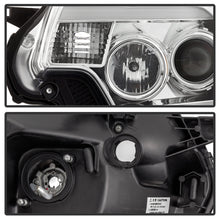 Load image into Gallery viewer, Spyder Toyota Tacoma 12-16 Projector Headlights Light Bar DRL Chrome PRO-YD-TT12-LBDRL-C
