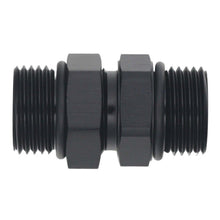 Load image into Gallery viewer, DeatschWerks 10AN ORB Male to 10AN ORB Male Swivel Adapter - Anodized Matte Black

