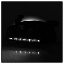 Load image into Gallery viewer, Xtune Dodge Charger 06-10 1Pc LED Crystal Headlights Smoke HD-ON-DCH05-1PC-LED-SM

