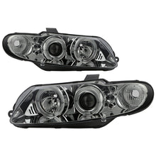 Load image into Gallery viewer, Spyder Pontiac GTO 04-06 Projector Headlights LED Halo LED Smoke High H1 Low H1 PRO-YD-PGTO04-HL-SM
