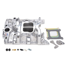 Load image into Gallery viewer, Edelbrock Performer Pontiac Polished Manifold
