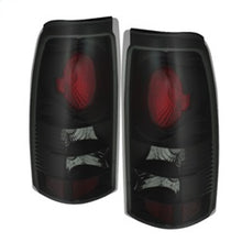 Load image into Gallery viewer, Spyder Chevy Silverado 1500 99-02 (Not Fit Stepside) Euro Style Tail Lights Blk Smke ALT-YD-CS99-BSM
