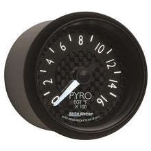 Load image into Gallery viewer, Autometer GT Series 52mm Full Sweep Electronic 0-1600 Deg F EGT/Pyrometer Gauge

