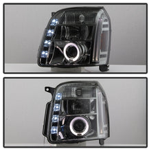 Load image into Gallery viewer, Spyder GMC Yukon 07-14/Yukon Denali 07-14 Projector Headlights LED Halo LED Smke PRO-YD-GY07-HL-SM
