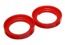 Load image into Gallery viewer, Energy Suspension 96-00 Honda Civic/CRX / 99-00 Honda Civic Si Red Front Coil Spring Isolator Set
