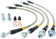 Load image into Gallery viewer, StopTech Toyota 08-10 Land Cruiser/07-11 Tundra Rear Stainless Steel Brake Line Kit
