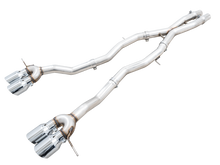 Load image into Gallery viewer, AWE Track Edition Catback Exhaust for BMW G8X M3/M4 - Chrome Silver Tips
