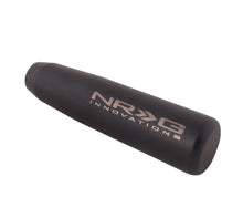 Load image into Gallery viewer, NRG Universal Short Shifter Knob - 5in. Length / Heavy Weight 1.27Lbs. - Black Wrinkle Finish
