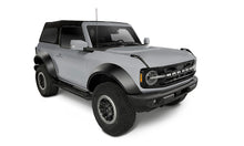 Load image into Gallery viewer, Bushwacker 21-22 Ford Bronco (2 Door) Extend-A-Fender Style Fender Flares - 4pc Smooth
