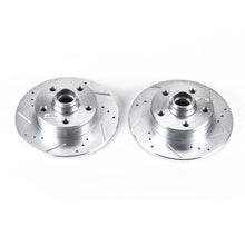 Load image into Gallery viewer, Power Stop 92-95 Volkswagen Corrado Rear Evolution Drilled &amp; Slotted Rotors - Pair
