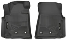 Load image into Gallery viewer, Husky Liners 13-16 Lexus LX570 / 13-16 Toyota Land Cruiser Weatherbeater Black Front Floor Liners
