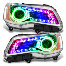 Load image into Gallery viewer, Oracle 11-14 Chrysler 300C SMD HL - Chrome - NON HID - ColorSHIFT DRL - ColorSHIFT w/o Controller
