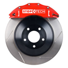 Load image into Gallery viewer, StopTech 08-13 Toyota Land Cruiser Front BBK w/ Red ST-65 Calipers Slotted 380x35mm Rotor
