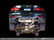 Load image into Gallery viewer, AWE Tuning BMW F3X 335i/435i Touring Edition Axle-Back Exhaust - Diamond Black Tips (102mm)
