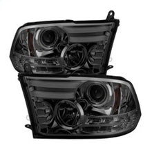 Load image into Gallery viewer, Spyder Dodge Ram 13-15 Projector Headlights Light Bar DRL Smoke PRO-YD-DR13-LBDRL-SM
