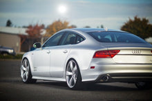 Load image into Gallery viewer, AWE Tuning Audi C7 A7 3.0T Touring Edition Exhaust - Dual Outlet Chrome Silver Tips
