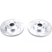 Load image into Gallery viewer, Power Stop 15-18 Subaru Legacy Front Evolution Drilled &amp; Slotted Rotors - Pair

