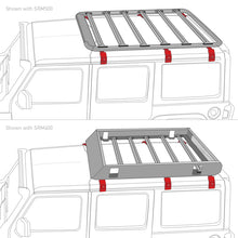 Load image into Gallery viewer, Go Rhino 6pc Rain Gutter Mounting Kit for SRM Rack
