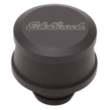 Load image into Gallery viewer, Edelbrock Billet Aluminum Breather w/ Black Powder Coat Finish
