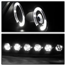 Load image into Gallery viewer, Spyder Ford F150 97-03 Projector - LED Halo Amber Reflctr LED Blk Smke PRO-YD-FF15097-1P-AM-BSM
