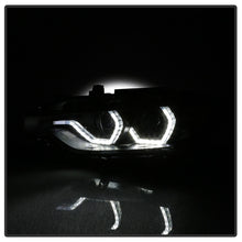 Load image into Gallery viewer, Spyder 12-14 BMW F30 3 Series 4DR Projector Headlights - Black PRO-YD-BMWF3012-AFSHID-BK

