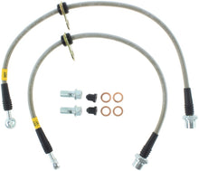 Load image into Gallery viewer, StopTech 04-06 Scion xB Stainless Steel Front Brake Lines
