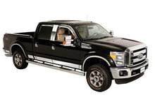 Load image into Gallery viewer, Putco 11-16 Ford SuperDuty - Super Cab 8ft Long Box - 12pcs - 6.25in Wide SS Rocker Panels
