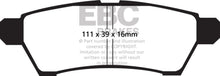 Load image into Gallery viewer, EBC 05+ Nissan Frontier 2.5 2WD Ultimax2 Rear Brake Pads
