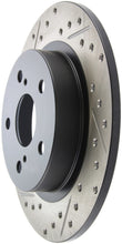 Load image into Gallery viewer, StopTech SportStop 10-13 Scion tC Slotted &amp; Drilled Right Rear Rotor
