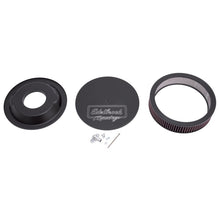 Load image into Gallery viewer, Edelbrock Air Cleaner Victor Series Round Aluminum Top Cloth Element 14In Dia X 3 125In Black
