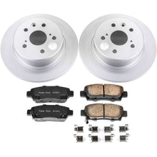 Load image into Gallery viewer, Power Stop 95-99 Toyota Avalon Rear Z17 Evolution Geomet Coated Brake Kit
