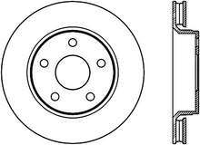 Load image into Gallery viewer, StopTech Sport Slot 07-17 Jeep Wrangler Slotted Left Front CRYO Rotor
