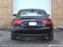 Load image into Gallery viewer, AWE Tuning Audi B8 A5 2.0T Touring Edition Exhaust - Dual Outlet Polished Silver Tips
