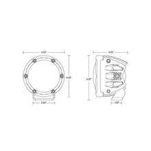 Load image into Gallery viewer, Rigid Industries 2022+ Toyota Tundra A-Pillar Light Kit (4in 360-Series)
