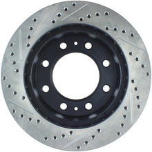 Load image into Gallery viewer, StopTech 01-09 Chevrolet Silverado 2500HD 3500 Front Left Slotted &amp; Drilled Rotor
